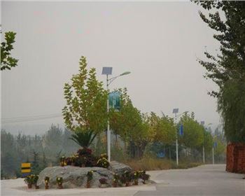 太陽能路燈-陜西省西安市環山路旅游景區路燈照明工程
